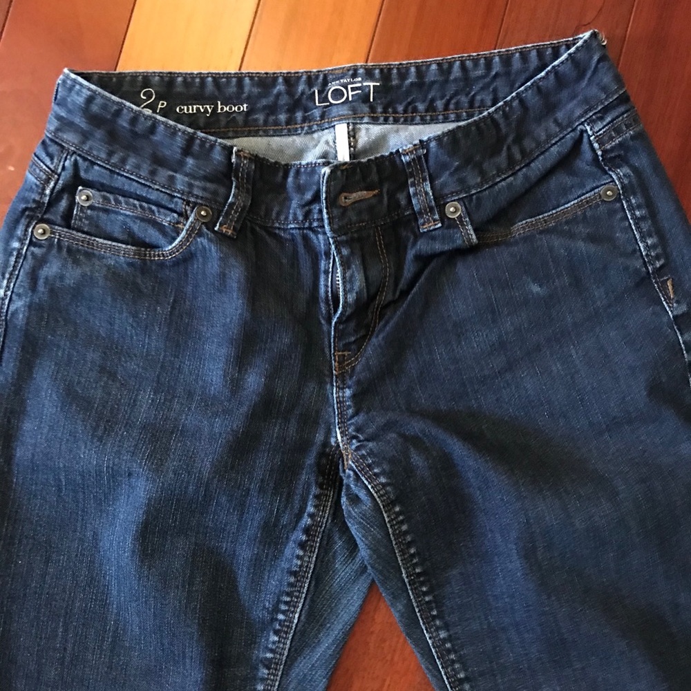 Loft 2P Curvy Boot Jeans